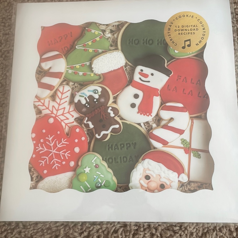 Christmas advent calendar for the christmas cookie enthusiasts. Great branding